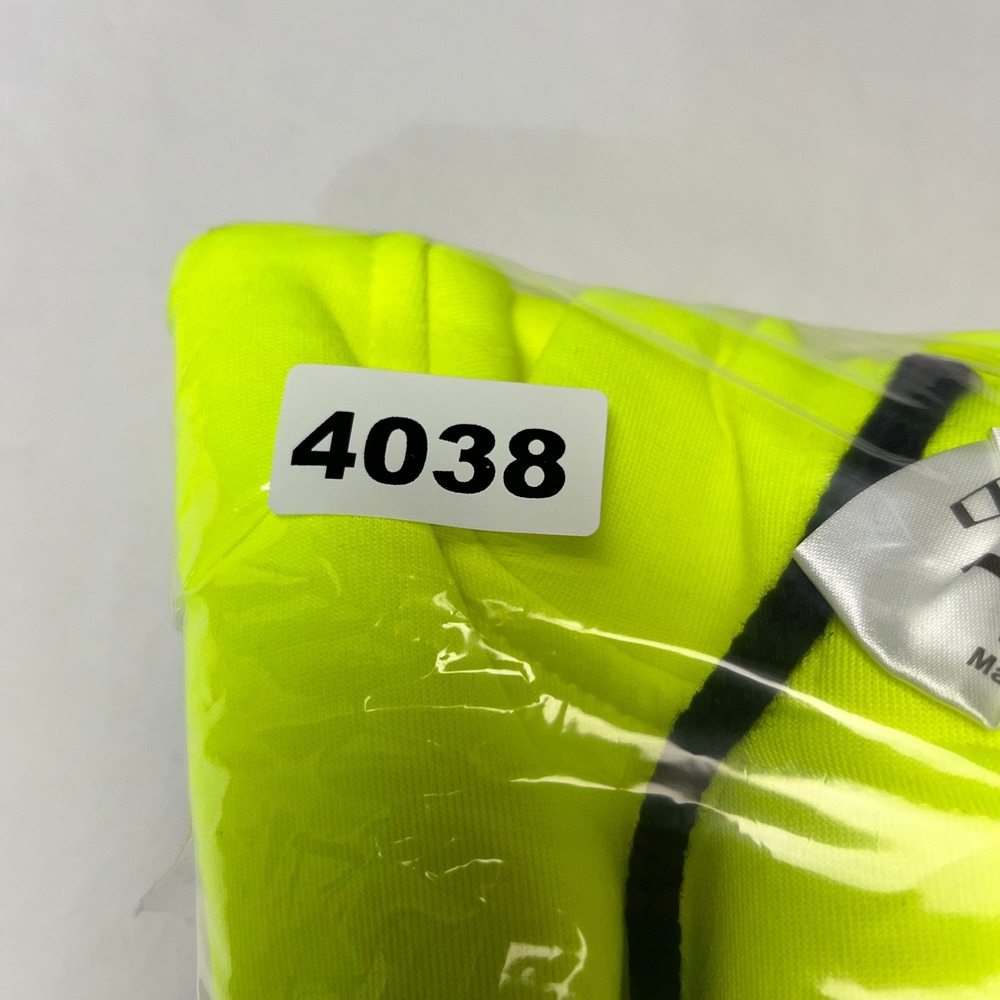 MAXHi-Viz Safety Hoodie ANSI Class 3 Hi Vis Reflective Zip Up Jacket L Yellow - Picture 14 of 14